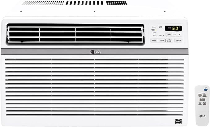 LG 15,000 BTU 115-Volt Window Air Conditioner LW1516ER with ENERGY STAR and Remote in White