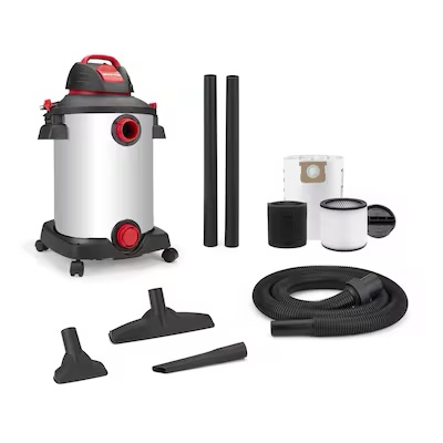 Shop-Vac 12-Gallons 6-HP Corded Wet/Dry Shop Vacuum with Accessories Included