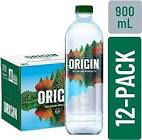 ORIGIN, 100% Natural Spring Water, 900 mL, Recycled Plastic Bottle, 12 Pack