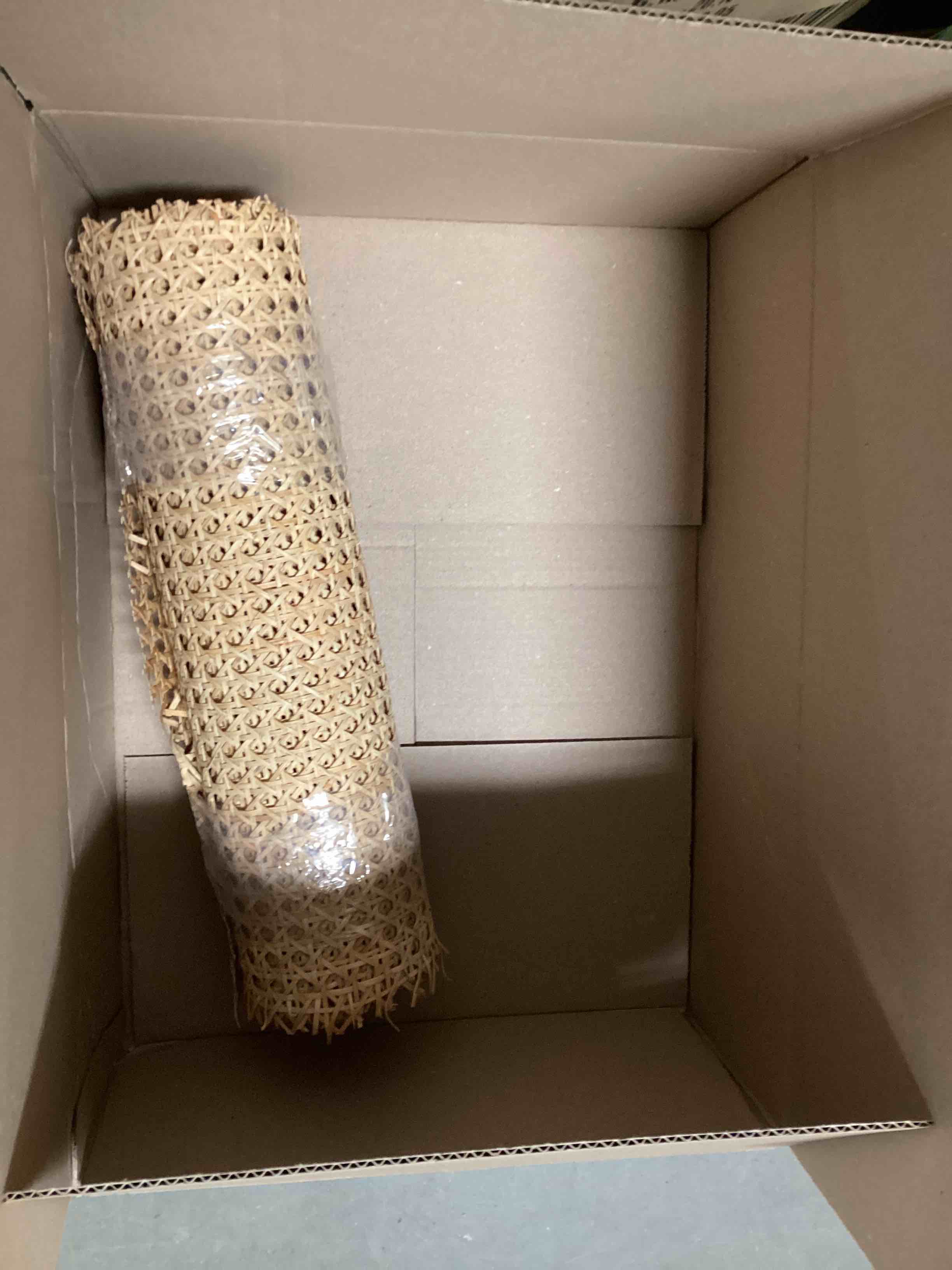 Chair Caning / Cane Caned Seat Replacement Repair Kit Breuer 18" x 18"