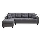 Sectional Sofa Right Arm Piece only,  Gray