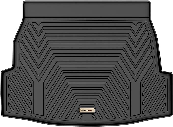 YITAMOTOR Cargo Trunk Liners Fits for 2019-2023 Toyota RAV4, Custom Fit Trunk Mat Liner All Weather Rear Trunk Car Mat, Black (35.23"L x 12.59"W x 9.44"H)