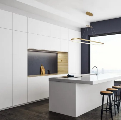 Kuzco Lighting Eerie 47" Wide LED Ring Chandelier