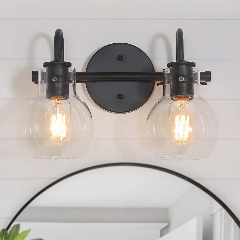 13-in-2-Light-Modern-Black-Arched-Mirror-Bathroom-Powder-Room-Vanity-Light