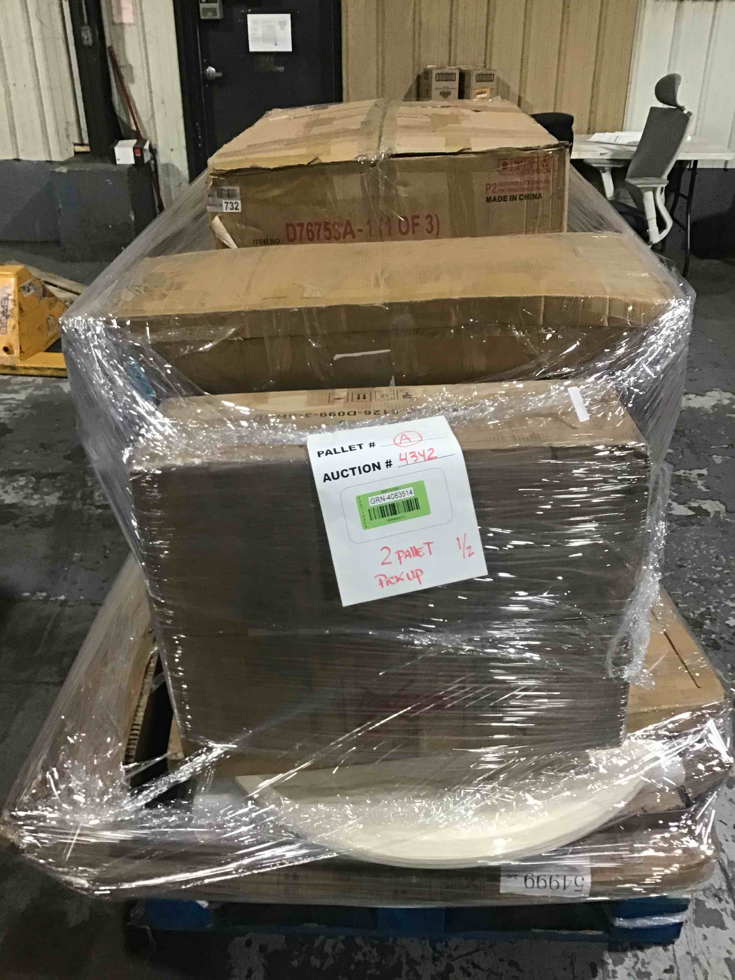 SKID PALLET RESELLERS PALLET = A [ 2 pallet Pick up ]