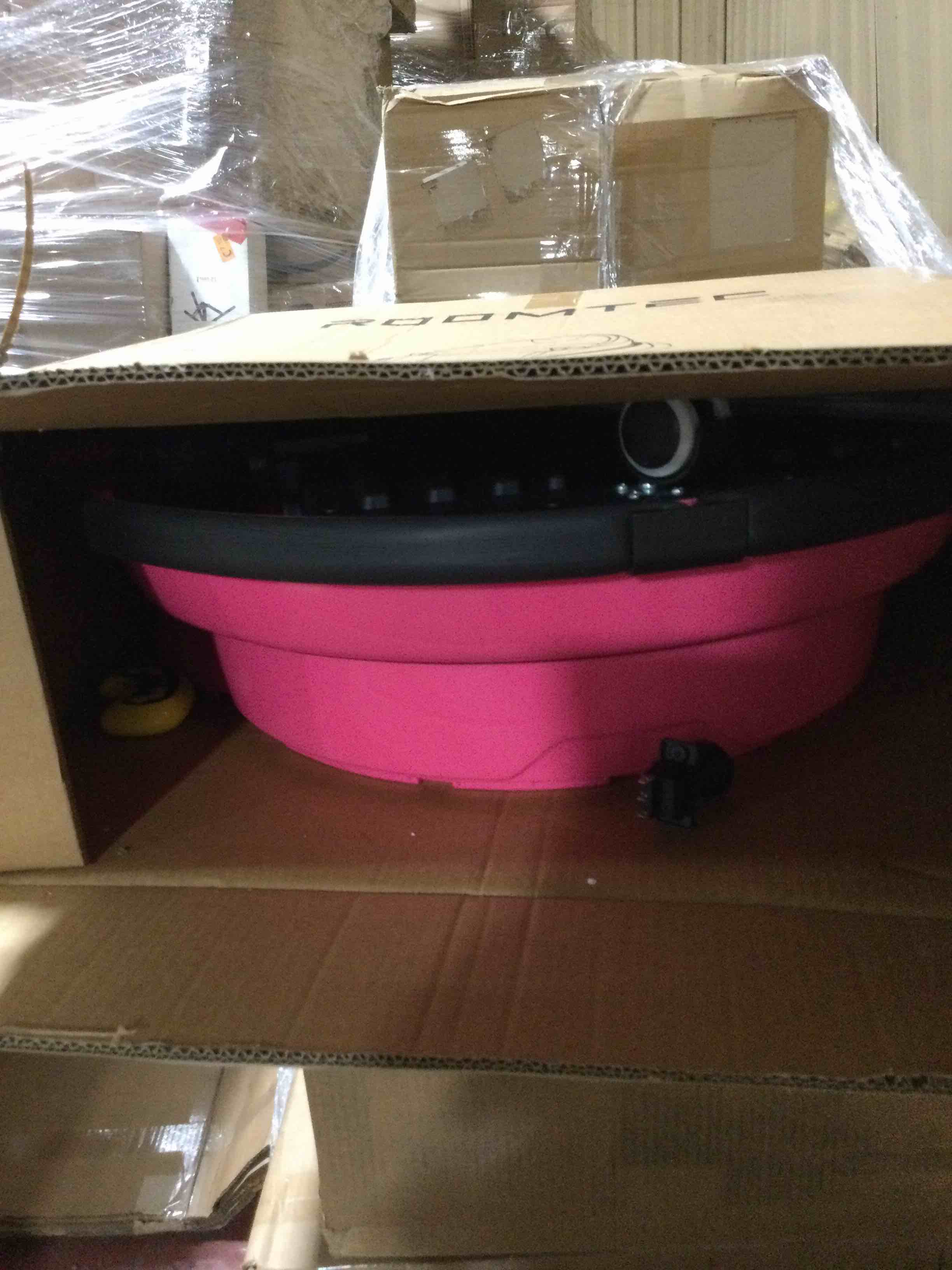 ROOMTEC Bumper Car for Toddlers 1.5-5 Years Old, 6V 3 Speed Baby Bumper Car with Remote Control, Flashing Lights Music & 360 Degree Spin for Birthday Gift.