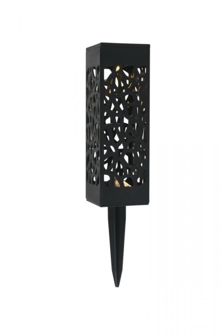 Elegant Lighting Zephyr 2" Wide Solar LED Center Mount Path Light - Pack of 8