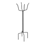 Glamos Wire 36 in. Metal Black Pot Stand 
