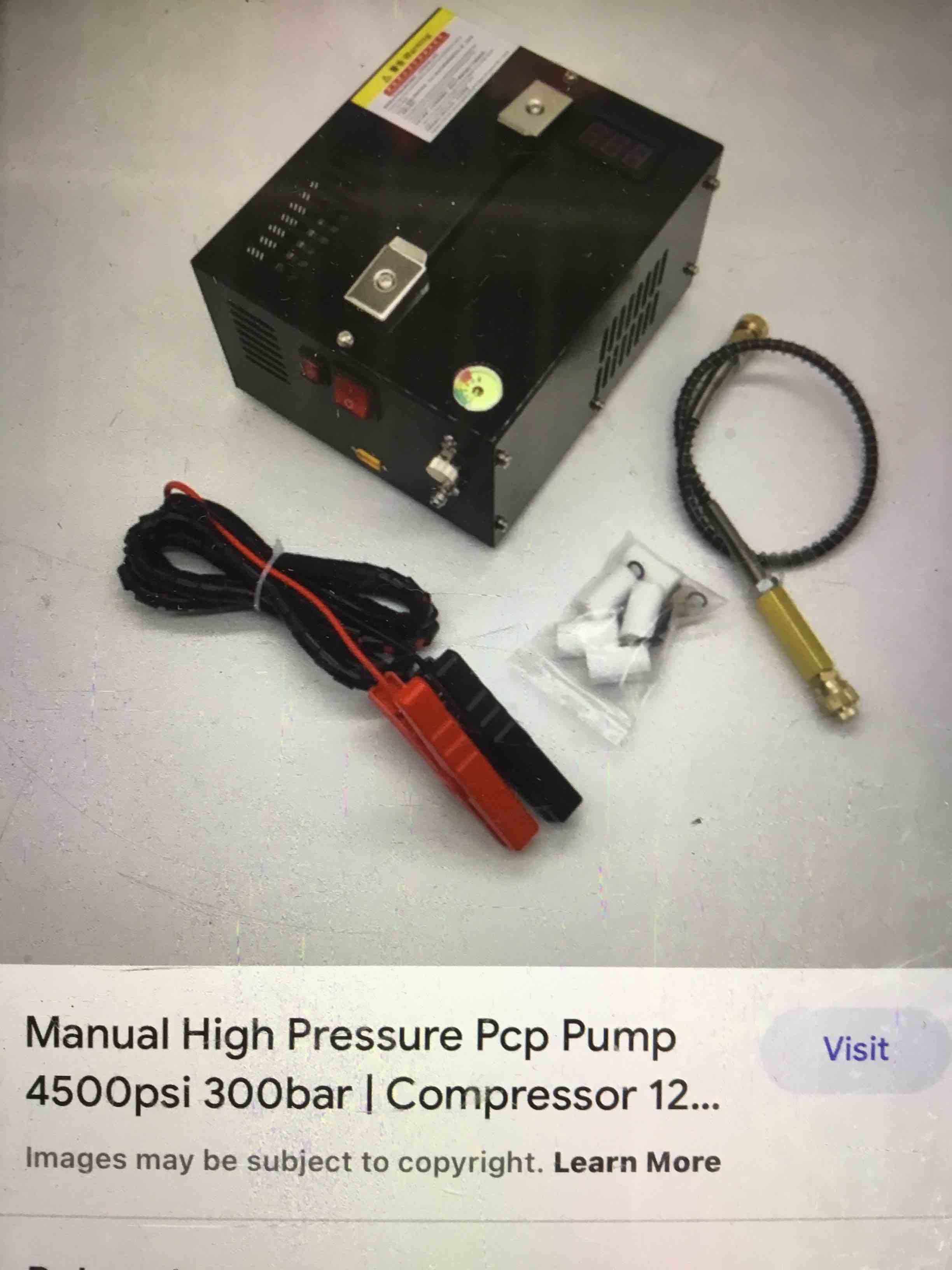 Manual High Pressure PCP Pump