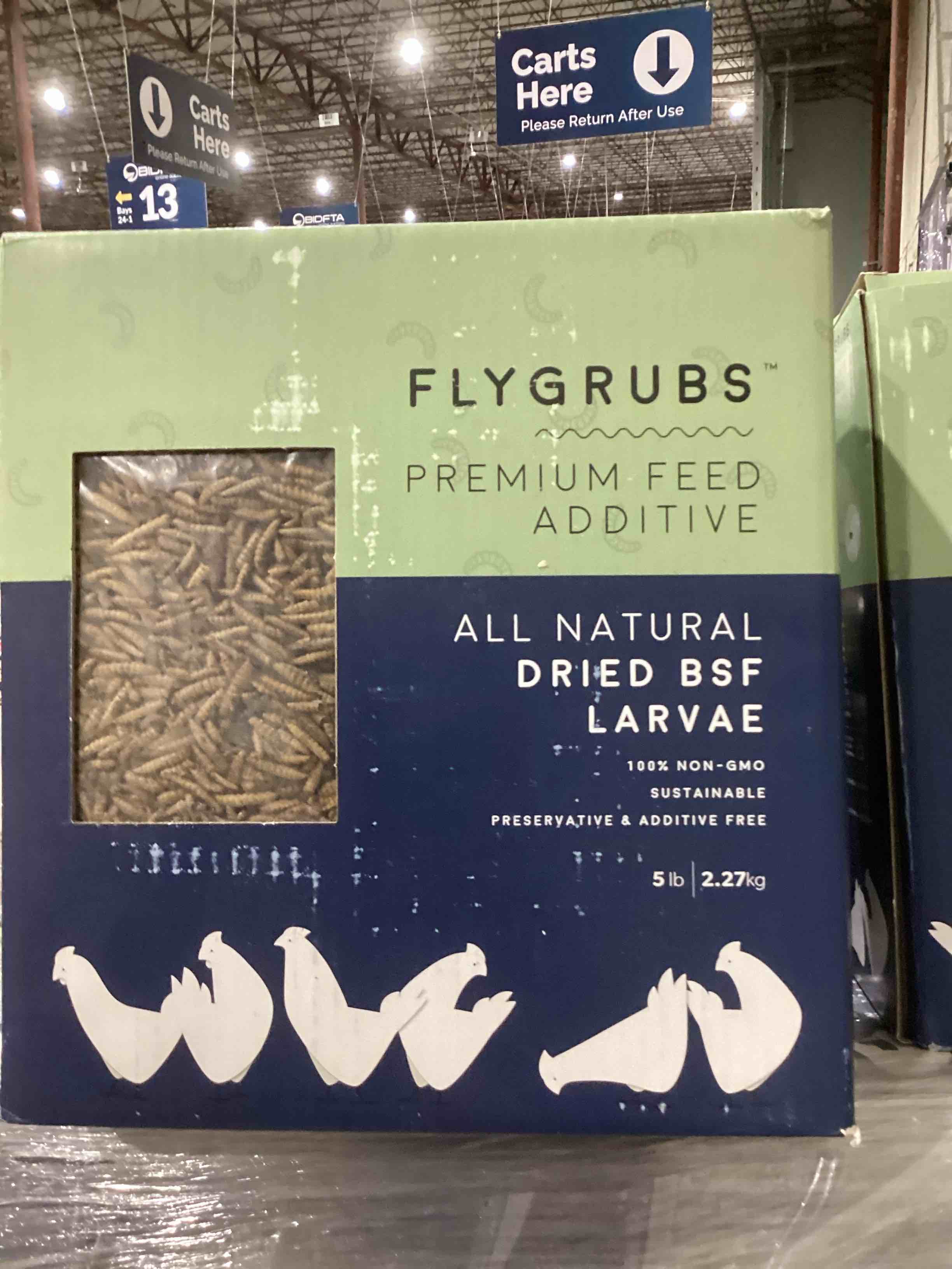 flygrubs premium feed additive 5pounds each