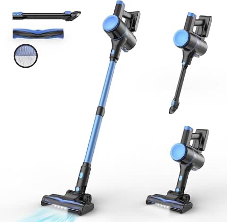 Cordless Vacuum Powerful Suction Battery Rechargeable Stick Cleaner