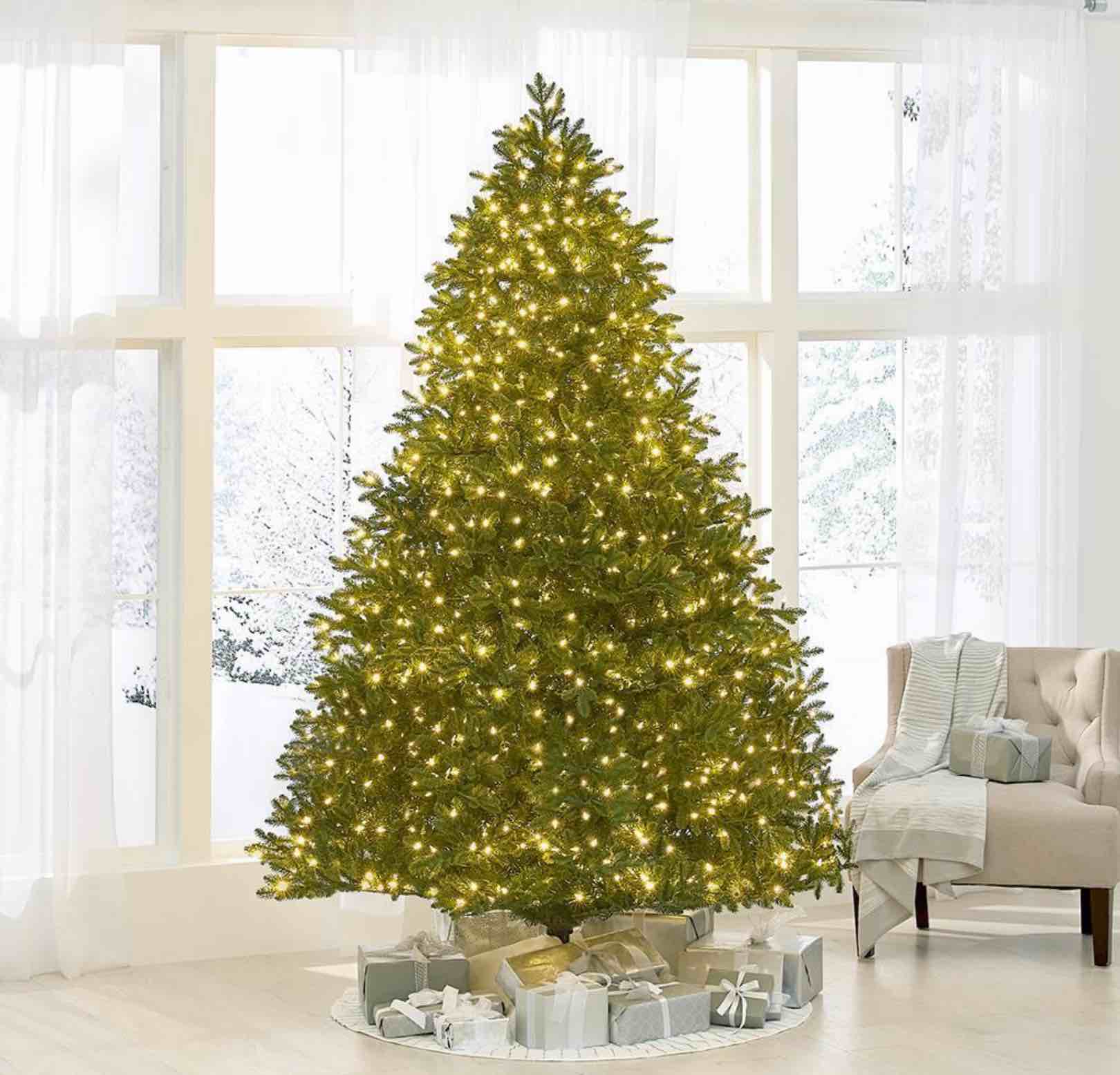 The World's Best Prelit LED Noble Fir