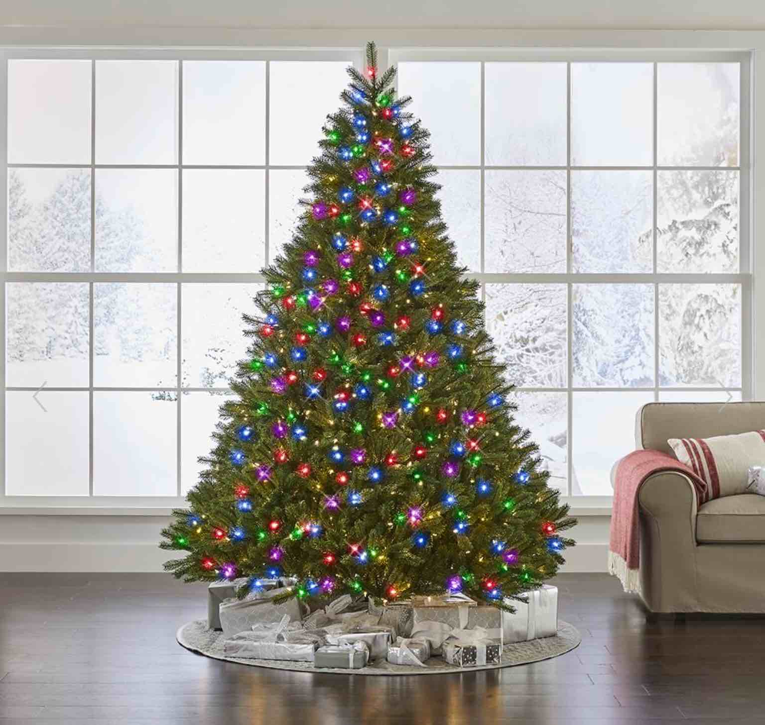 The World's Best Prelit Douglas Fir