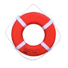 Jim-Buoy Closed Cell Foam U.S.C.G. Approved Life Ring w Webbing Straps