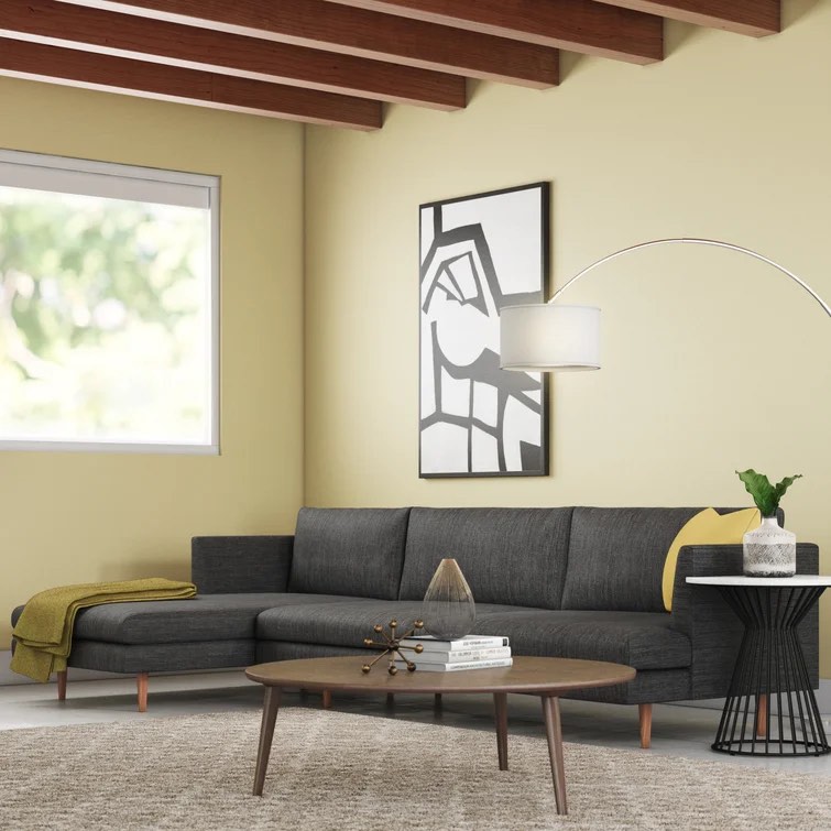 Miller 2 - Piece Upholstered Sectional(chaise not included)