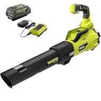 RYOBI-40V-Brushless-125-MPH-550-CFM-Cordless-Battery-Whisper-Series-Jet-Fan-Blower-with-4-0-Ah-Battery-and-Charger-