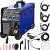 3 in 1 MIG TIG MMA Welder 160 Amp Lift Welding Machine 110/220-Volt with MMA Stick IGBT DC Inverter Digital Display