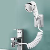 ROBOT-GXG Faucet Attachment Shower Head Bathroom Accessories Tools Hair Sink Sprayer High Pressure Adjustable Water-saving Type 2