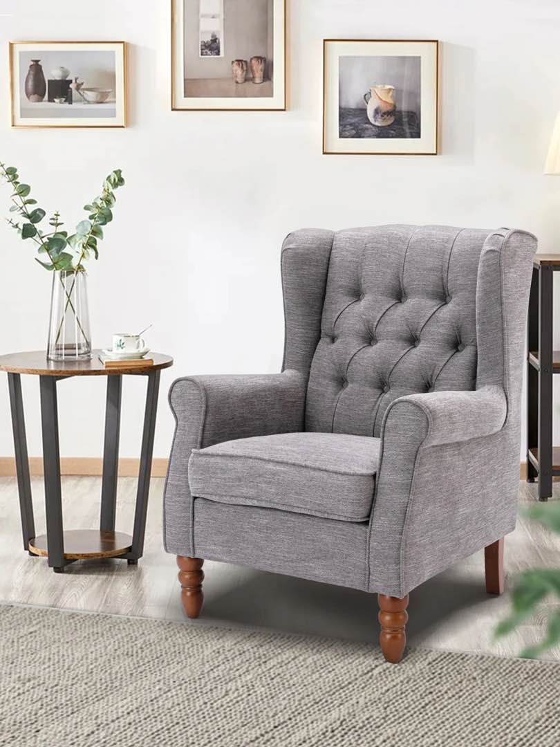 COLAMY TUFTED ACCENT CHAIR CL226