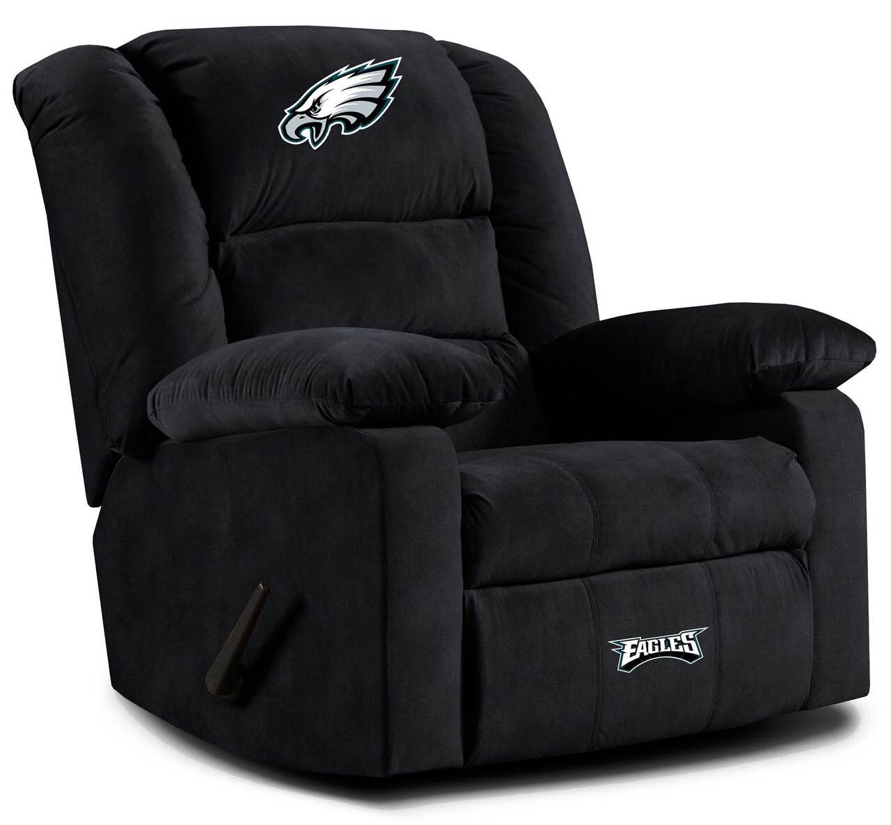 PHILADELPHIA EAGLES ROCKER RECLINER - BLACK 