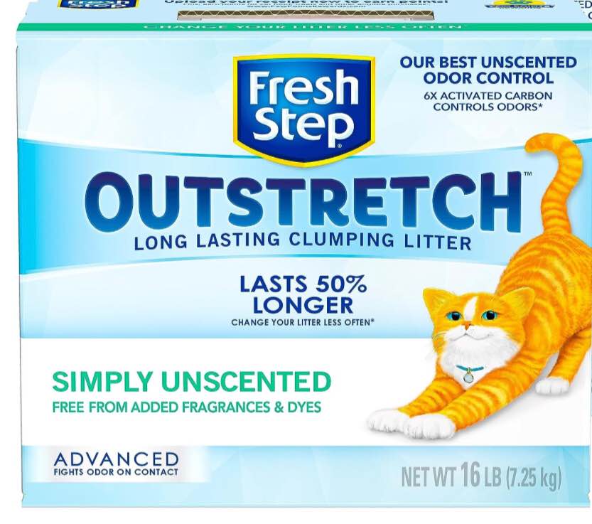 Fresh Step Cat Litter, 16lb, Unscented
