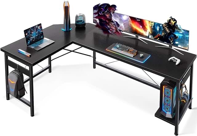 Coleshome L Shaped Computer Desk