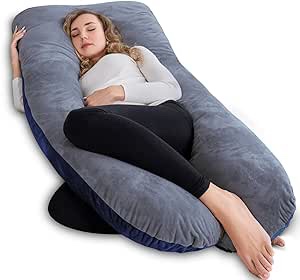 AngQi Pregnancy Pillow, Gray