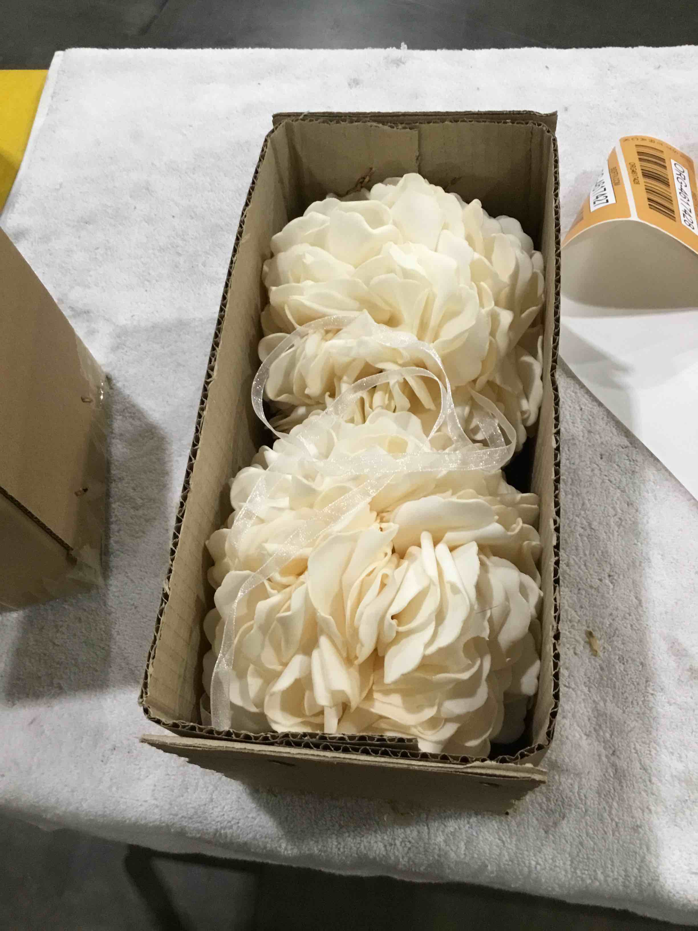 Decorative Roses Cream Color 