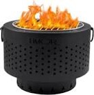 0.0 star rating LIMOR Smokeless Fire Pit Outdoor - Portable Wood Pellet Burning Fire Pit Solo BBQ Grill