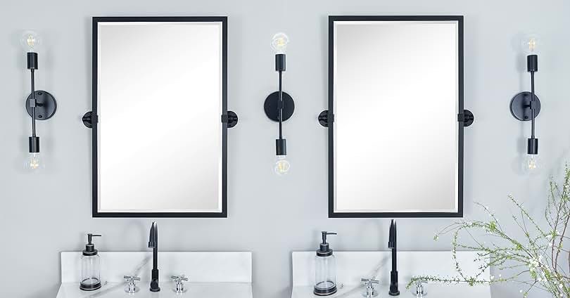 Pivot Wall Mirror 46x70CM