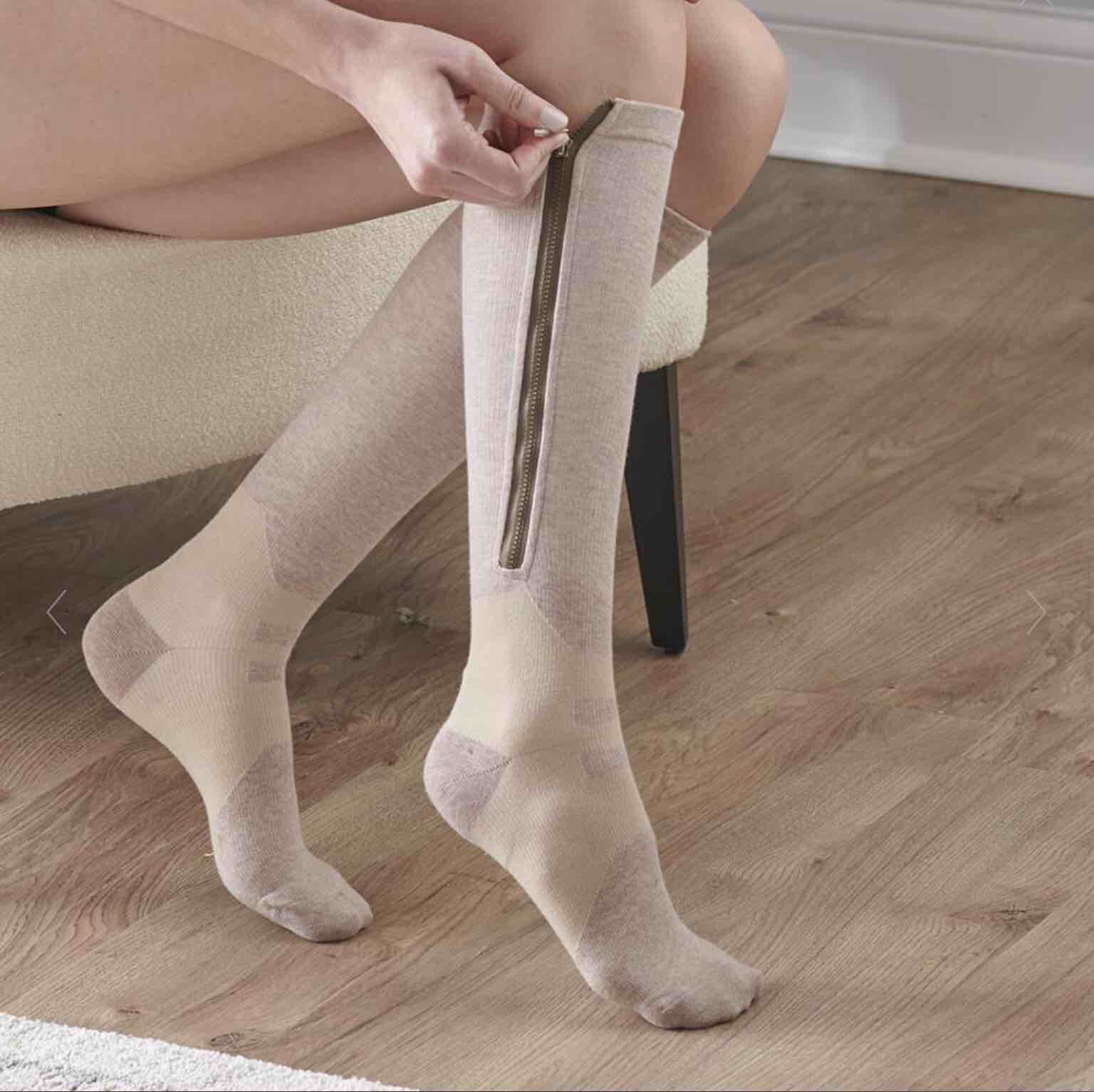 The Easy On Closed Toe Compression Socks