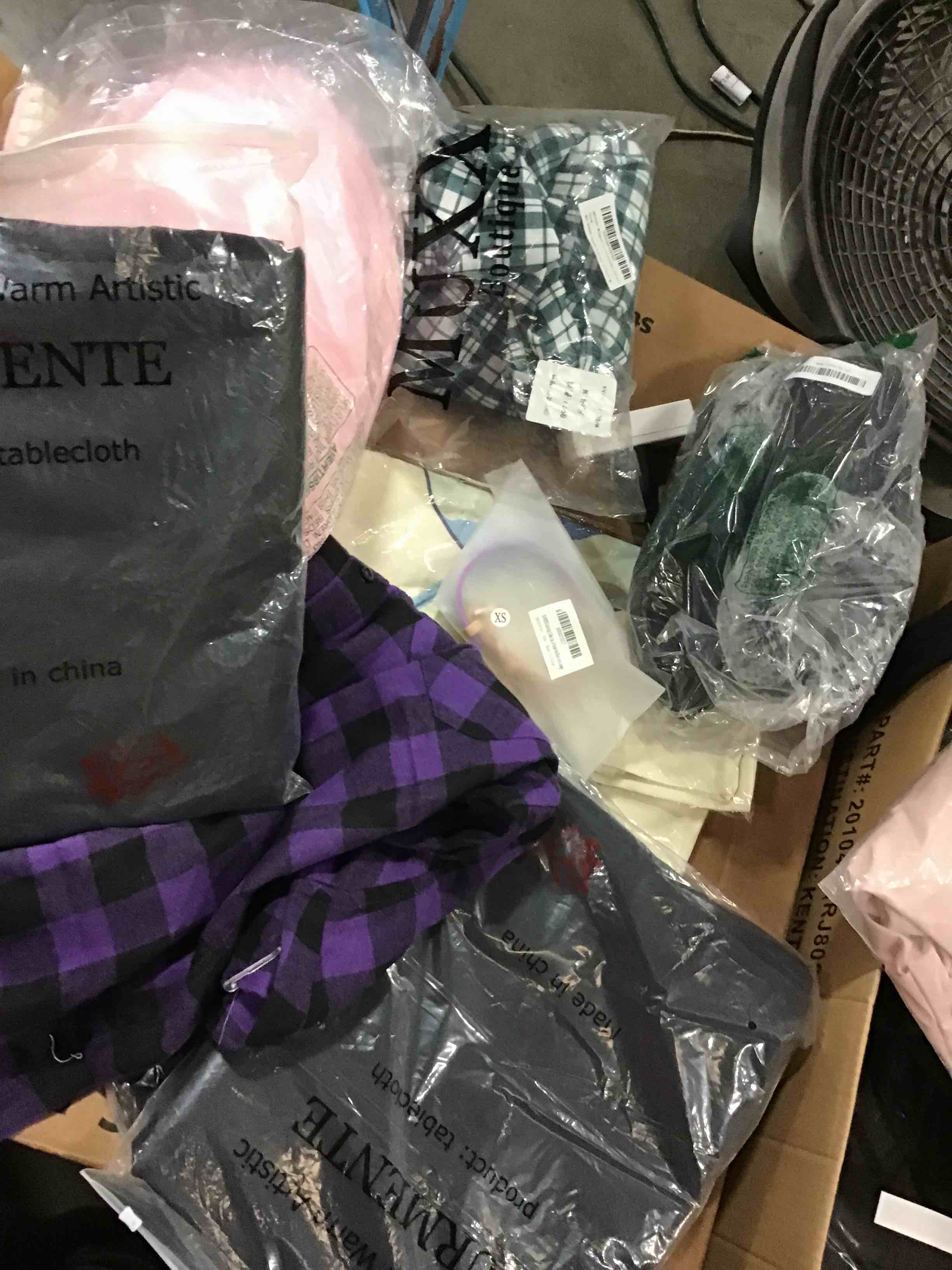 Multiple assorted clothing different sizes clothes, 