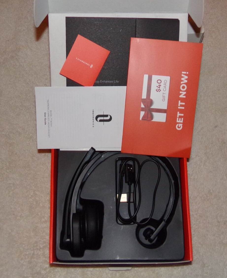 Wireless Mono Headset 