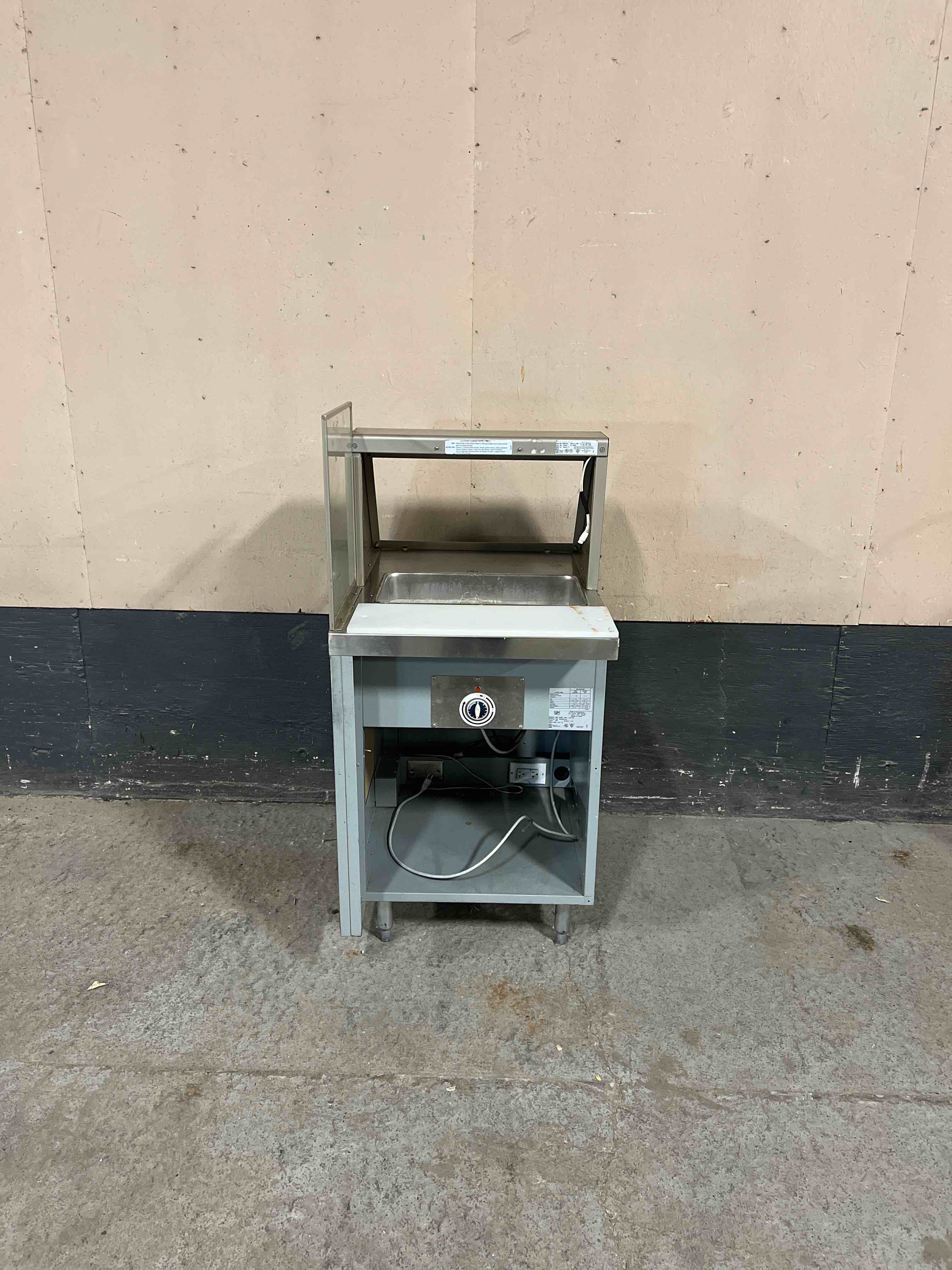 DUKE 25 INCH MODULAR SINGLE WELL FOOD WARMER SERVING STATION