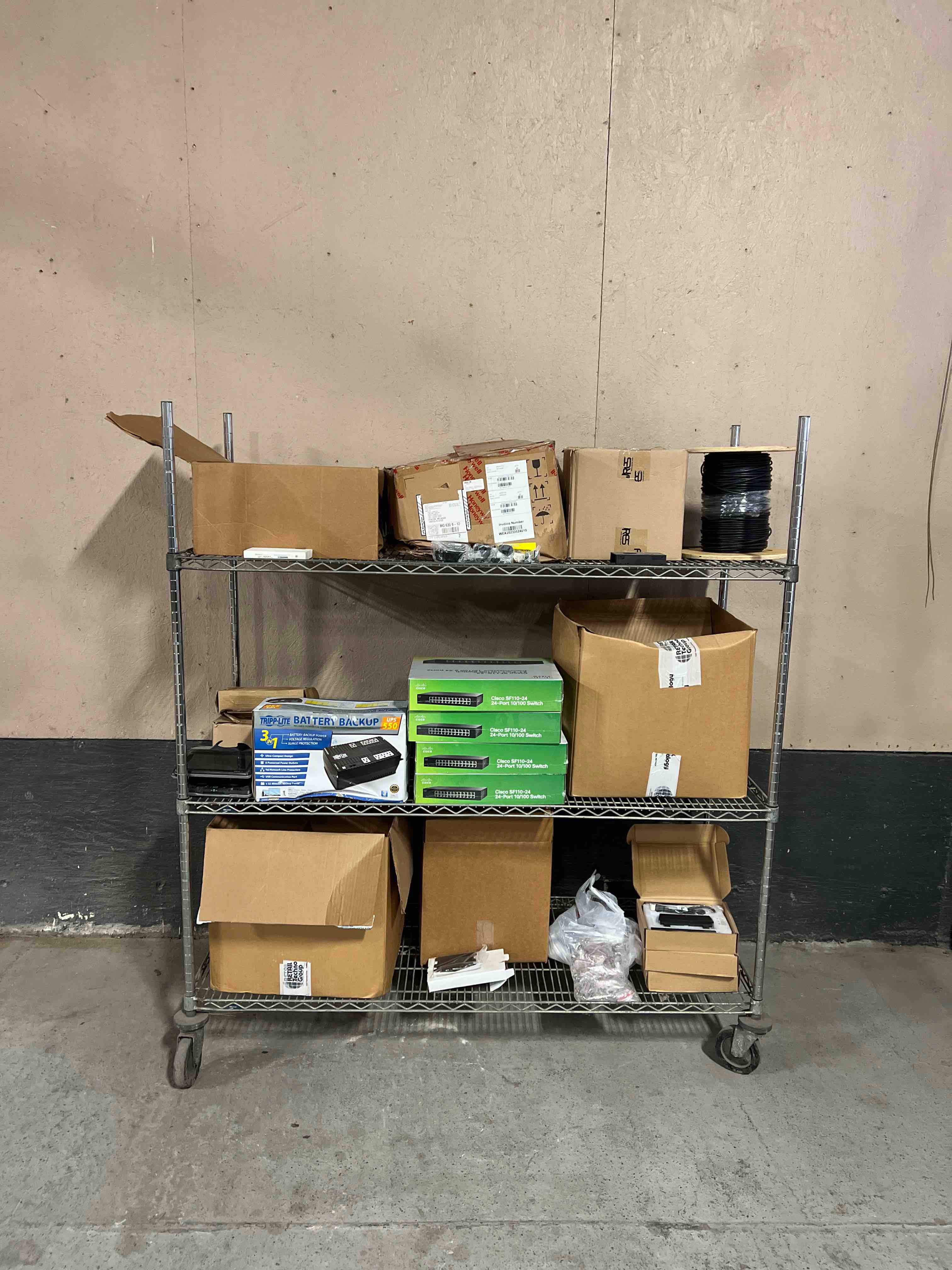 CONTENTS OF RACK