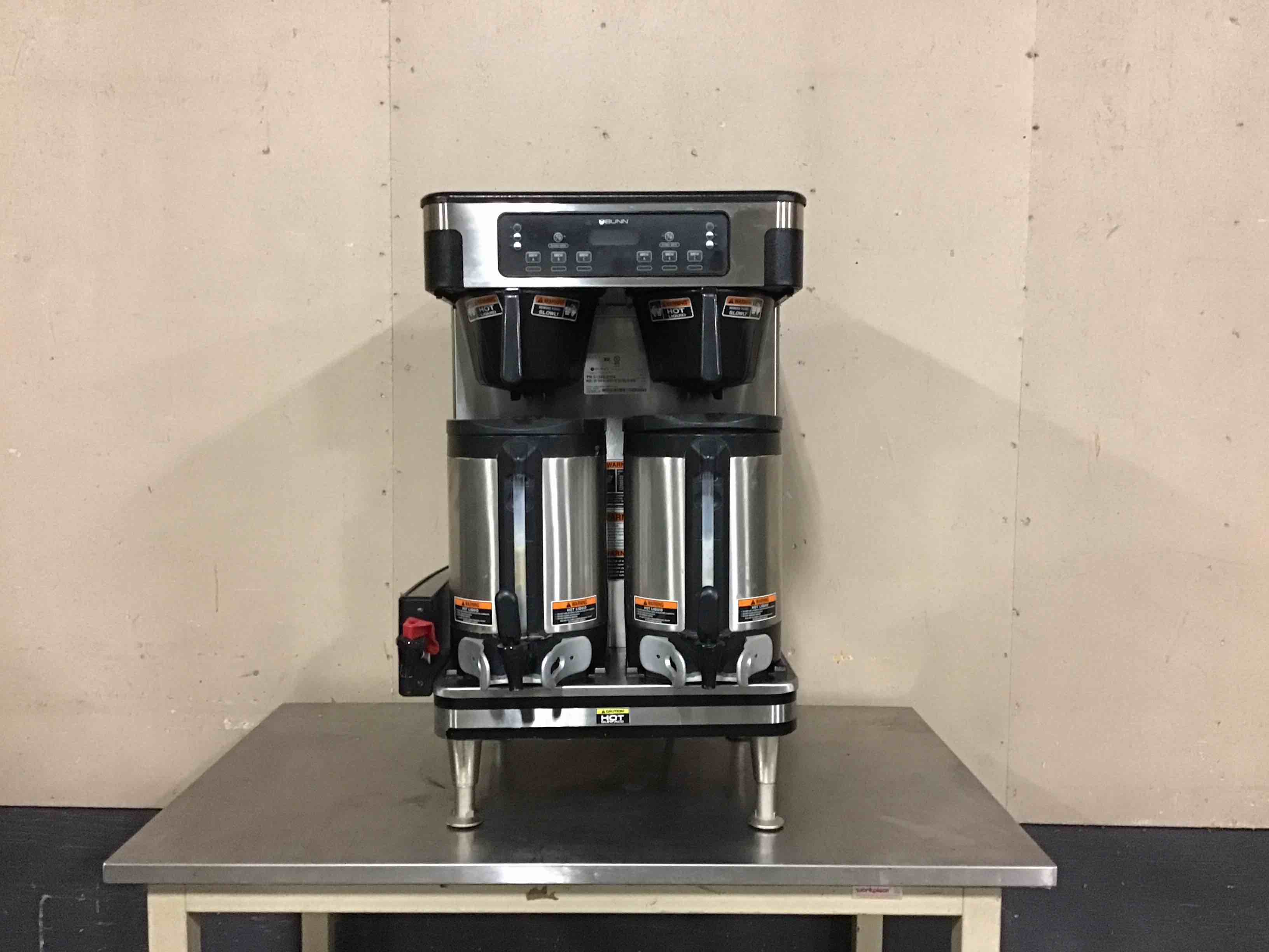2018 BUNN COMMERCIAL DUAL COFFEE BREWER