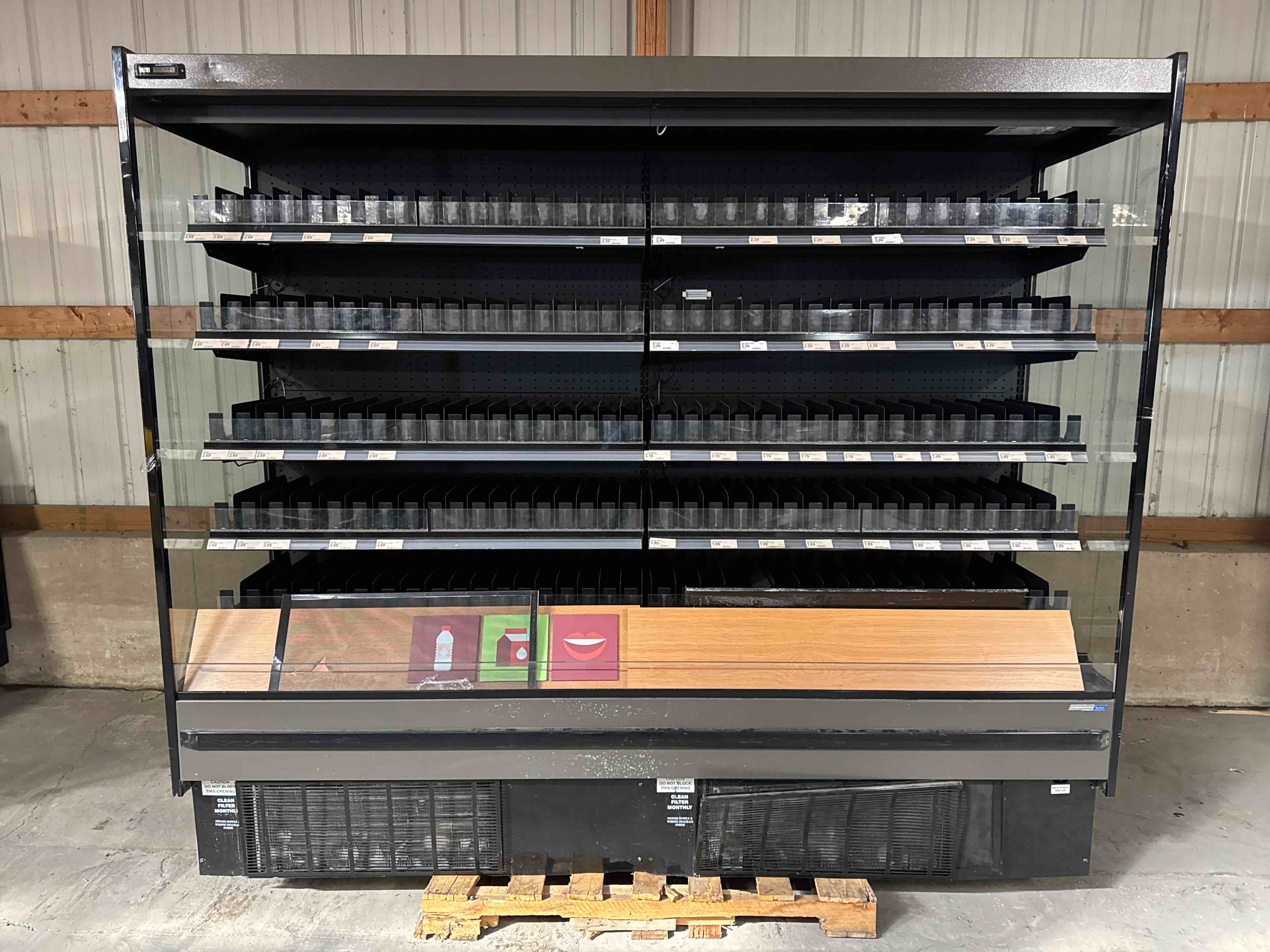 2021 HILLPHOENIX 96 INCH SELF-CONTAINED REFRIGERATED MULTI-DECK CASE