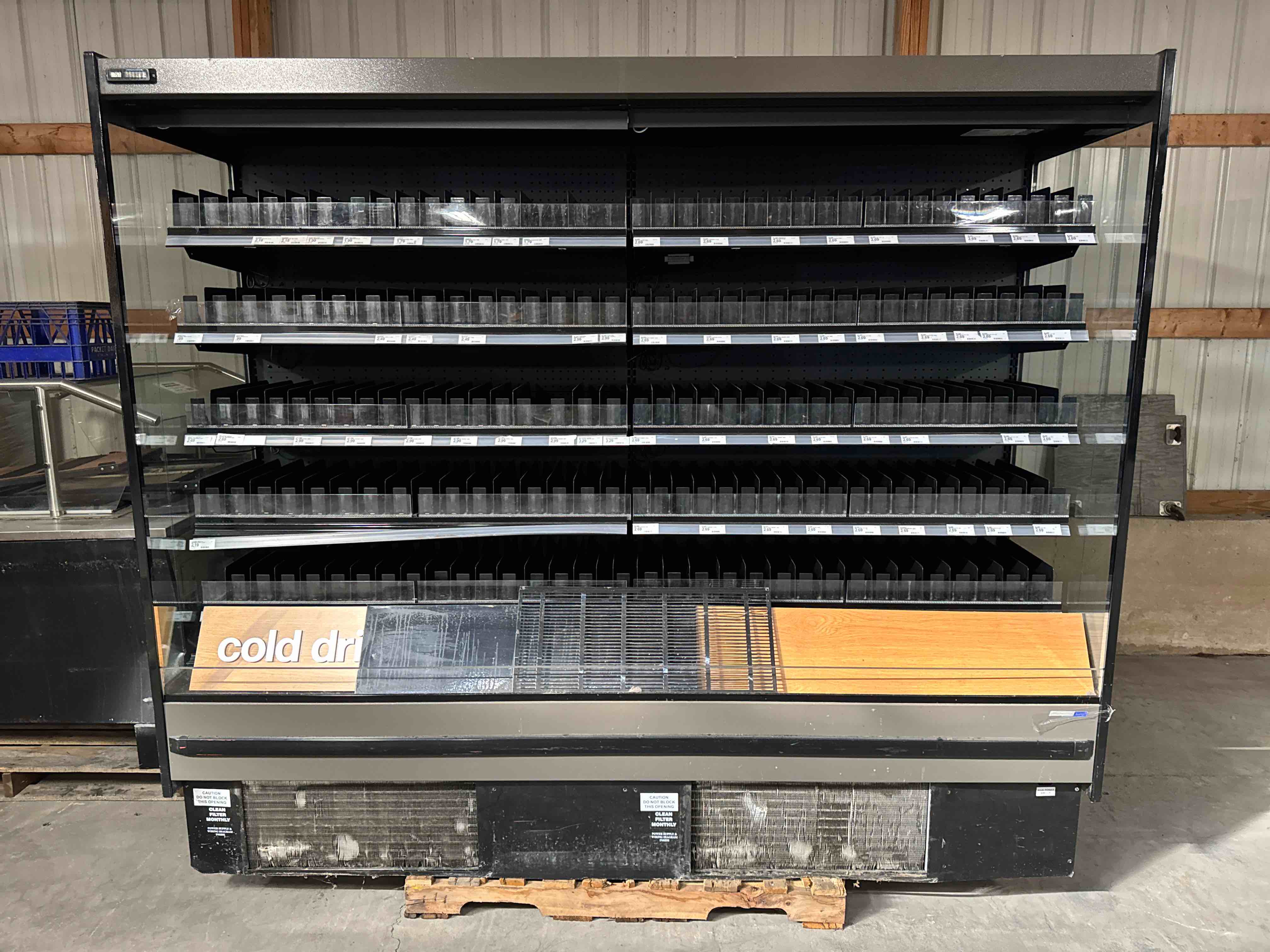 2021 HILLPHOENIX 96 INCH SELF-CONTAINED REFRIGERATED MULTI-DECK CASE