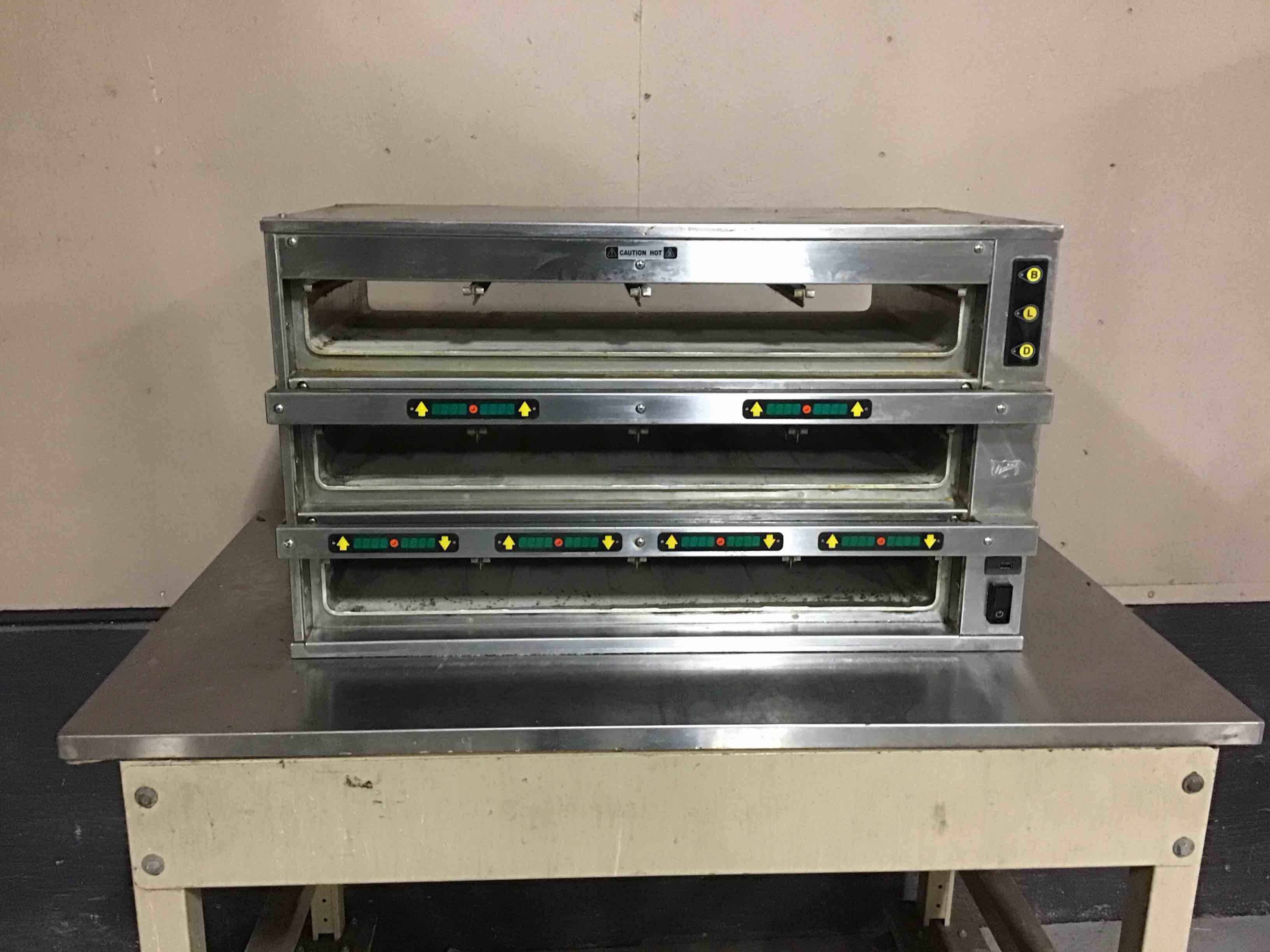 DUKE 34 INCH 3 TIER PASS THRU FOOD WARMER 