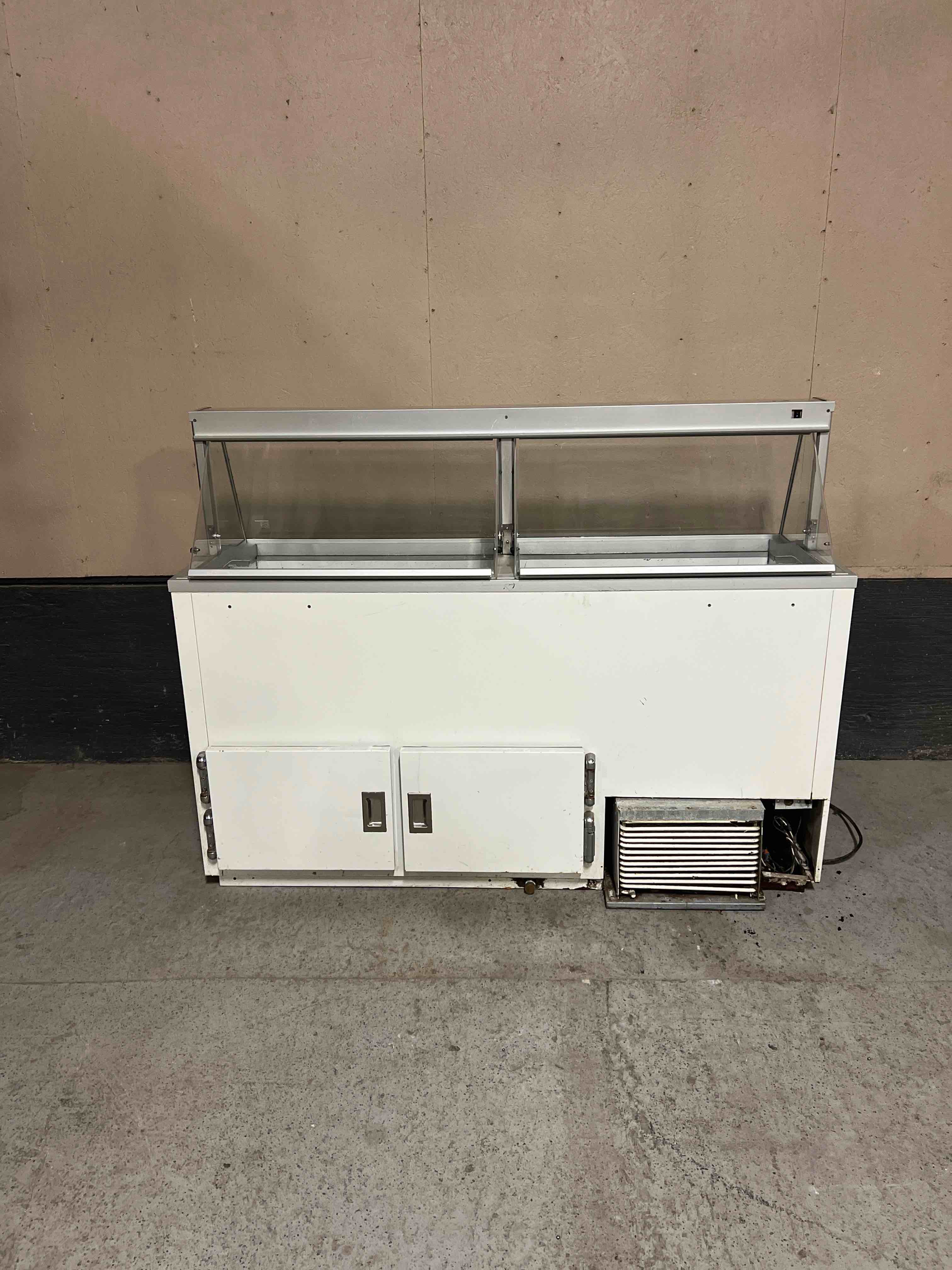 HUSSMANN 68 INCH ICE CREAM DIPPING FREEZER