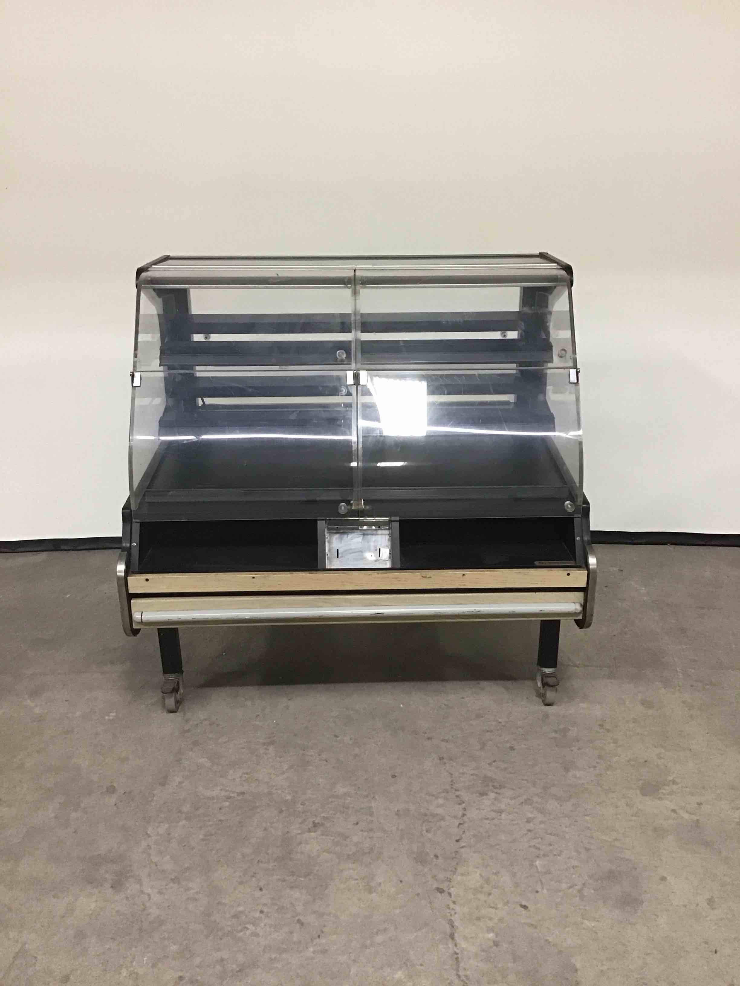 STRUCTURAL CONCEPTS 50 INCH DOUGHNUT MERCHANDISER ON CASTERS