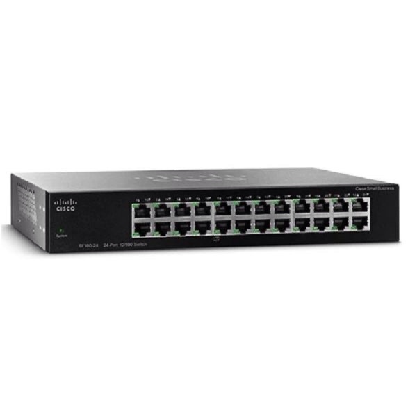 CISCO 24 PORT 10/100 RACK MOUNT ETHERNET SWITCH
