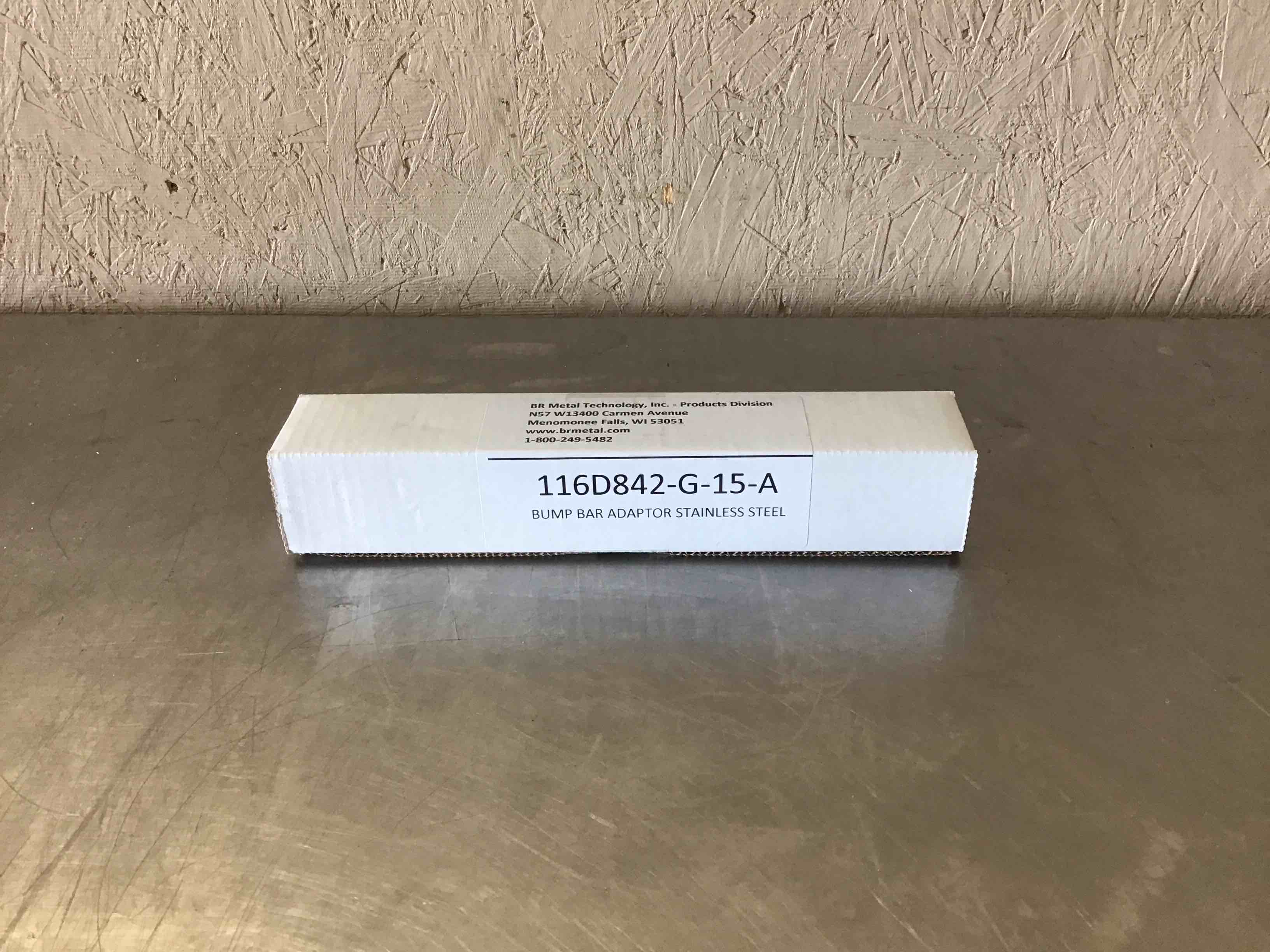 10.75 INCH STAINLESS STEEL BUMP BAR ADAPTOR 