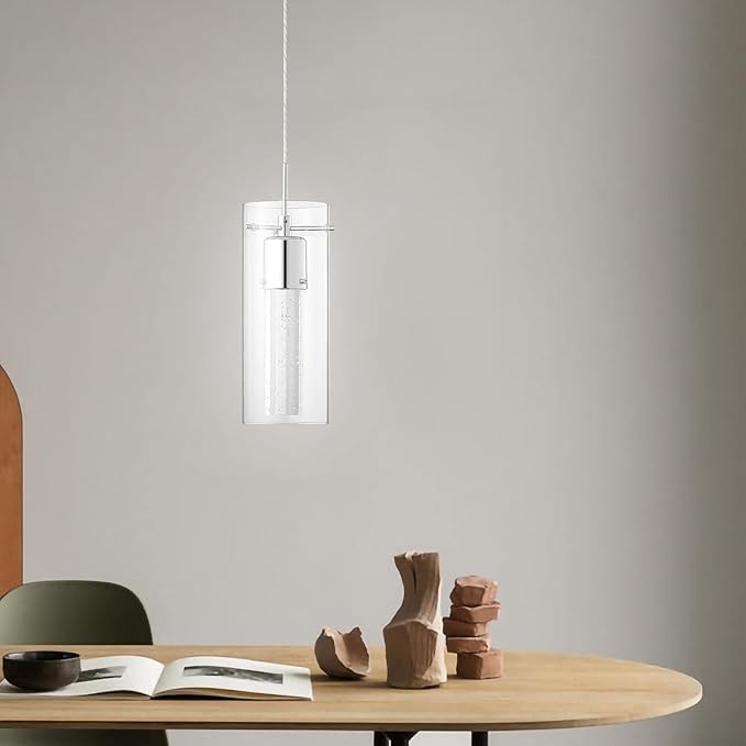 Overstock Cassandra PCDT Droplet Infused Glass LED Pendant Light 7 1 1-Light