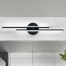 Matte Black Shoji 2 - Light Dimmable LED Vanity Light