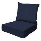 Dark Blue Outdoor Patio Cushions