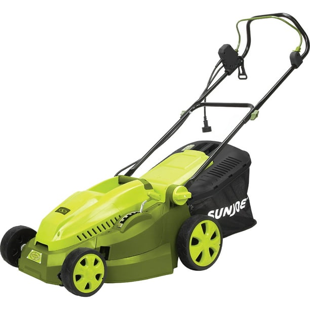 Sun Joe MJ402E Electric Lawn Mower, 16 inch, 12 Amp