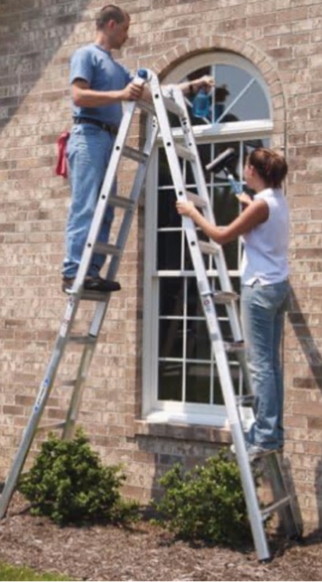 Tool Shed Multi-Position Telescoping Ladder MP-17