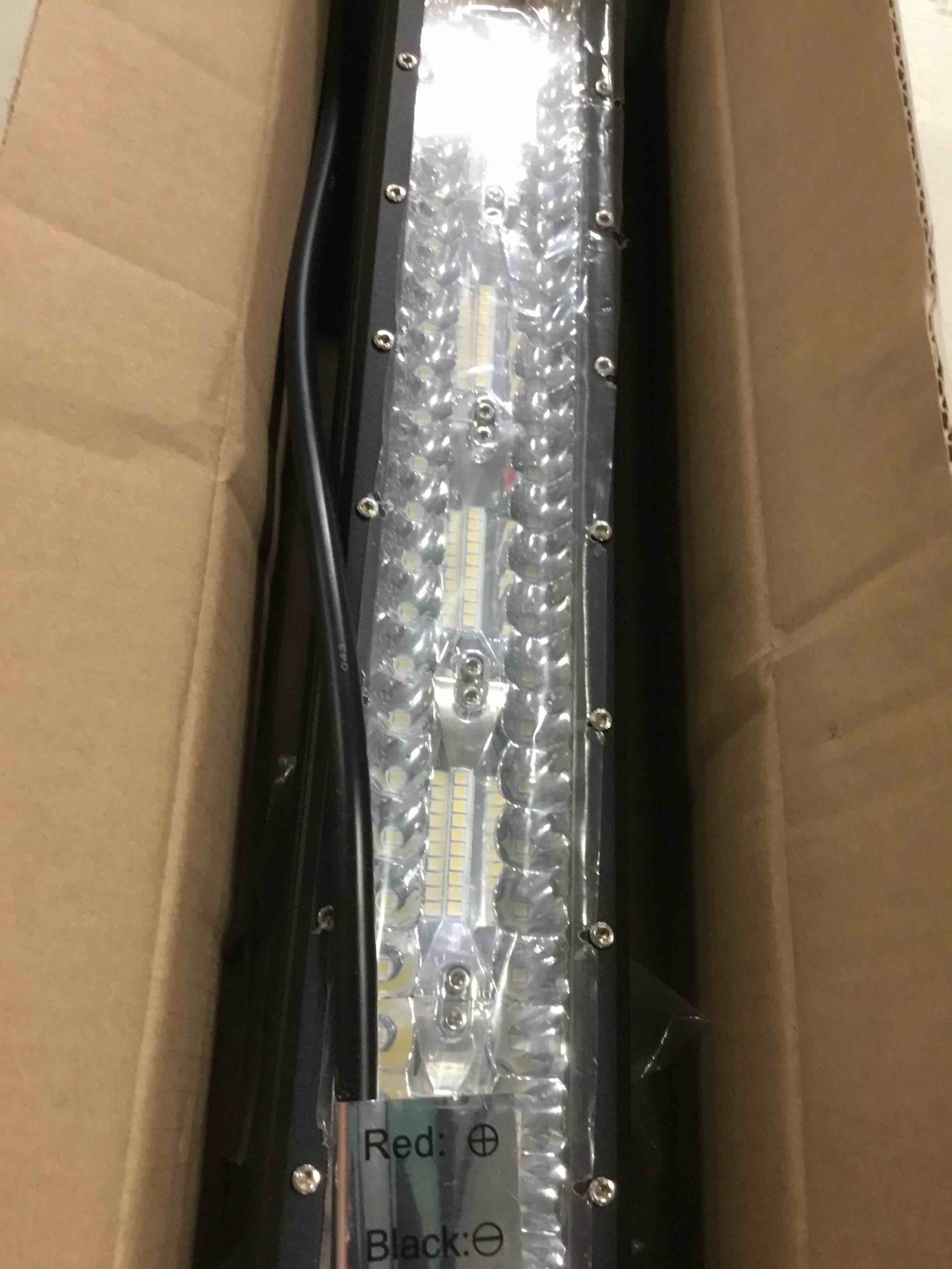 Nilight 18024C-A 420W 20Inch Triple Row Flood Spot Combo 42000LM Bar Driving Boat Led Off Road Lights for Trucks, 2 Years Warranty , White