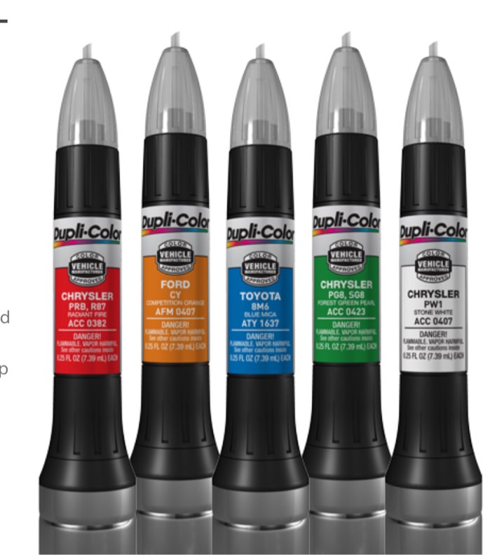 Dupli-Color ASF0104 Scratch Fix All-In-1 Exact-Match Automotive Touch-Up Paint 0.25 oz. Paint Pen